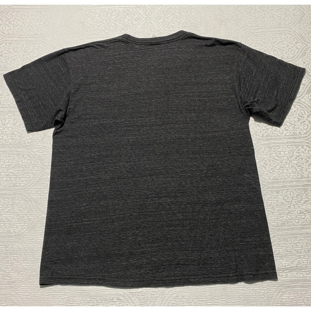 Mad Engine NYC Dont Sleep Graphic T-Shirt Charcoal Heather Mens Large New York - Picture 2 of 6